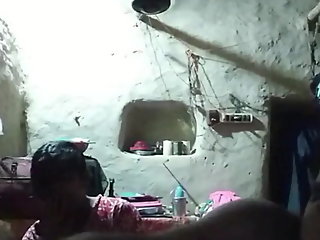 indian couple playing on webcam