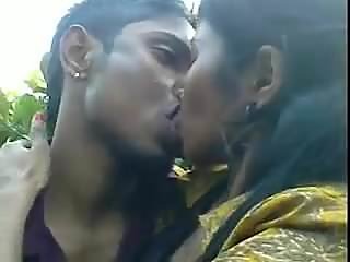 Desi teen girl in jungle