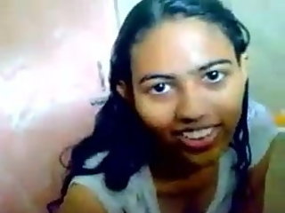 cute indian girlfriend tease in shower and get fucked