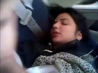 Indian Couple fucking in car