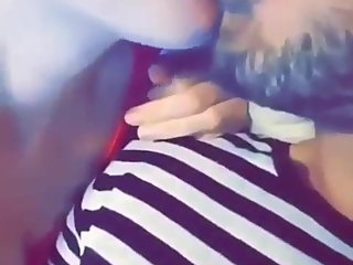 Delhi girl prerna kissing his muslim bf