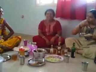 Village Aunties Drinking Wine and See hers Behaviour....